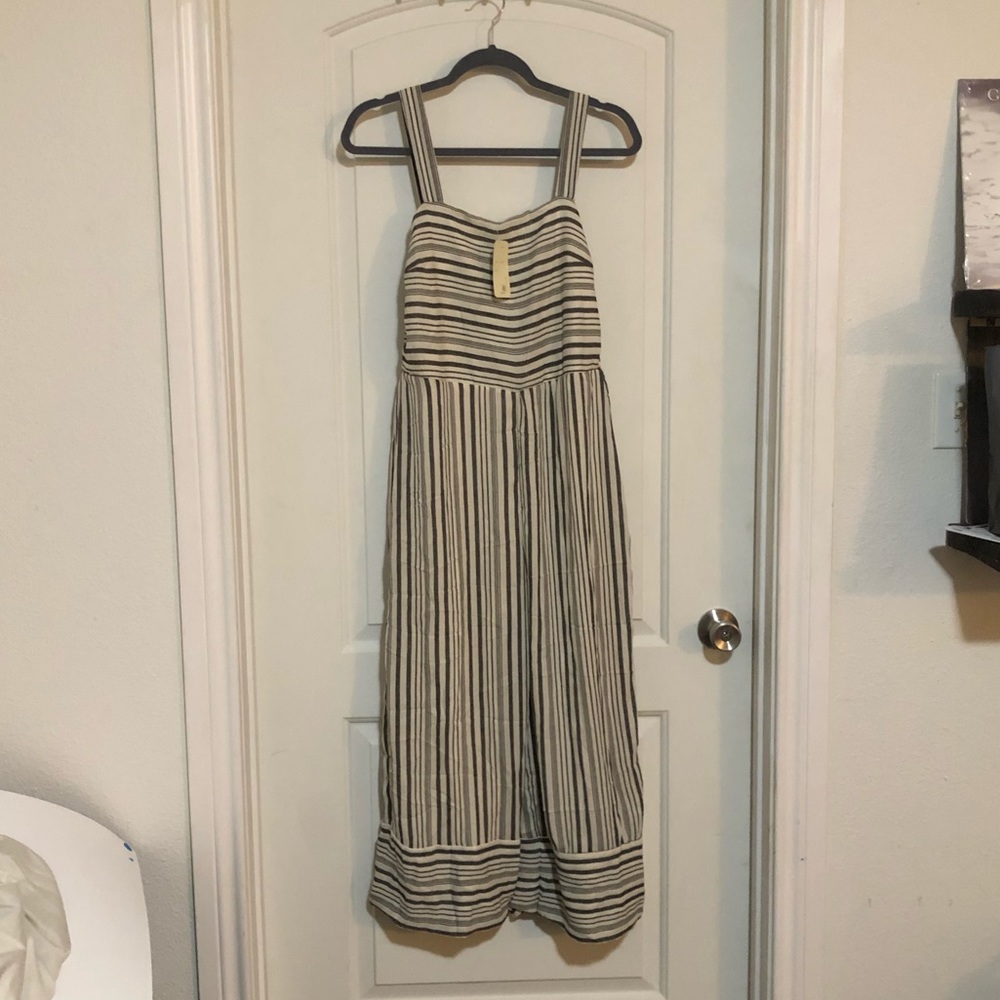 Super cute striped jumpsuit